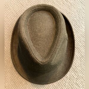 Black Bowler Hat Size Large NWOT